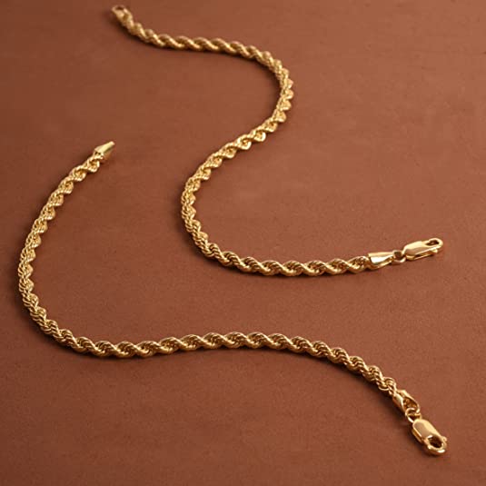 Rope Chain Bracelet (3.8mm)