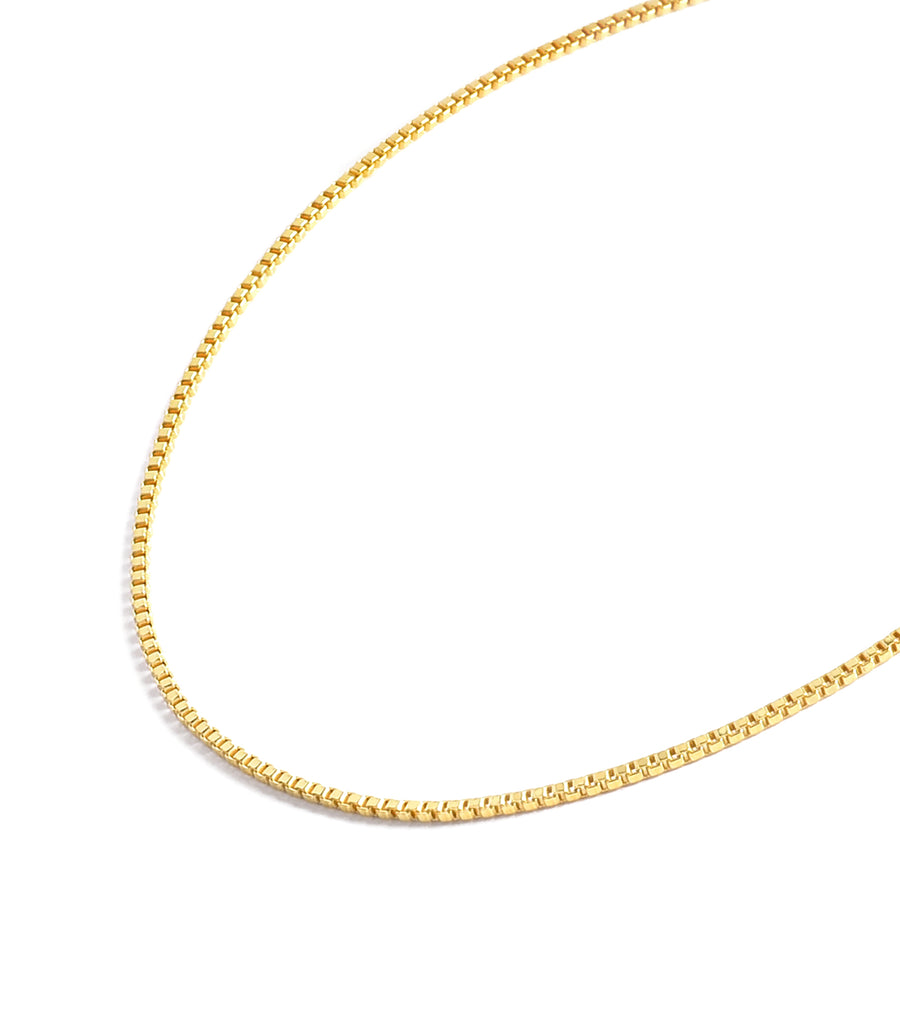 Box Chain Necklace (1.0mm)