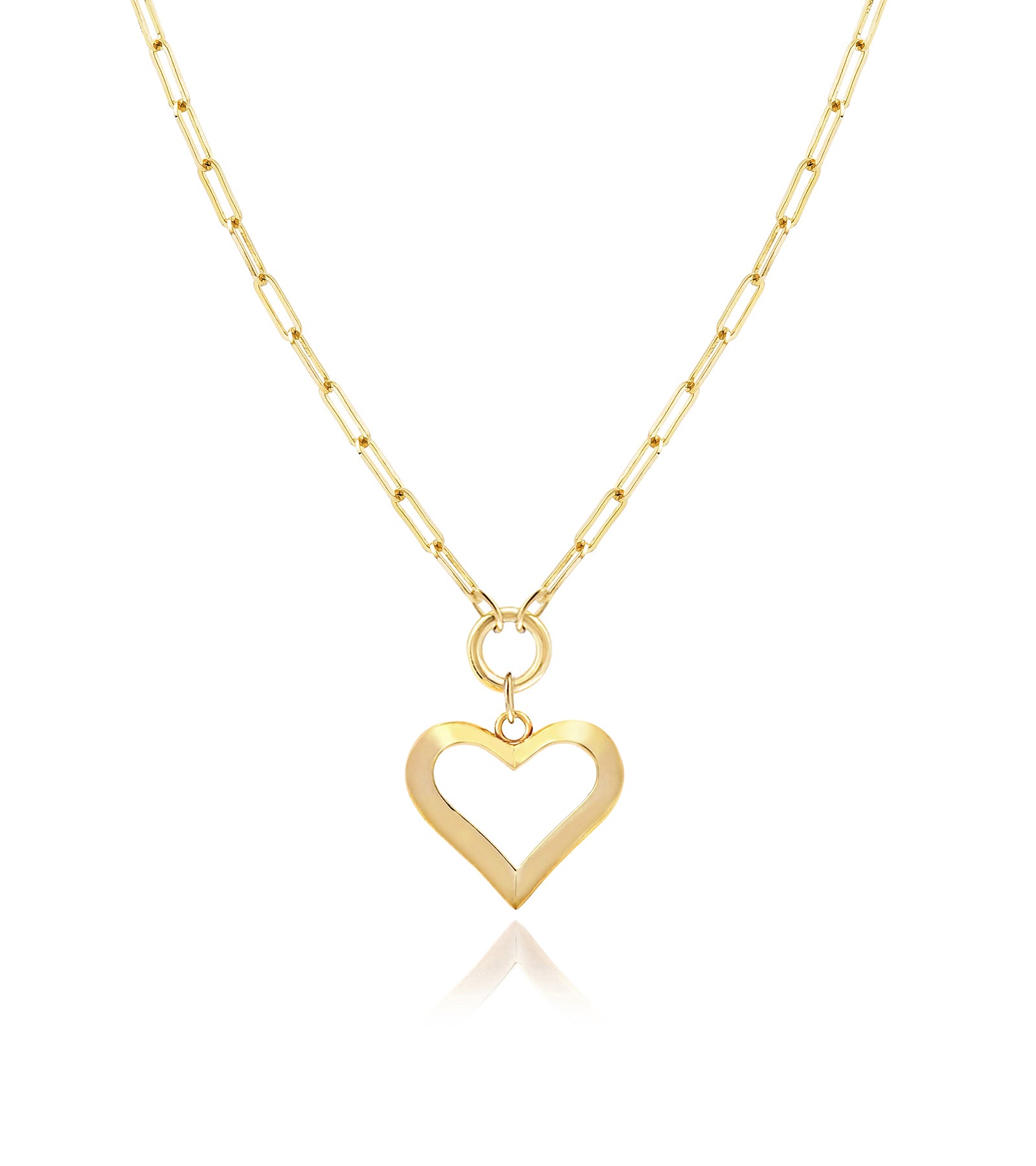 Classic Heart Pendant Necklace – Jewelry Atelier