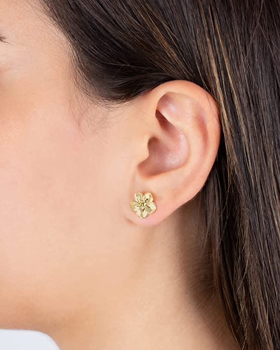 Flower Stud Earrings - Jewelry Atelier