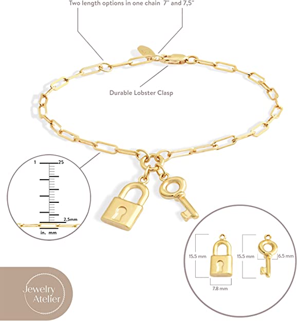 Lock Bracelet - Jewelry Atelier