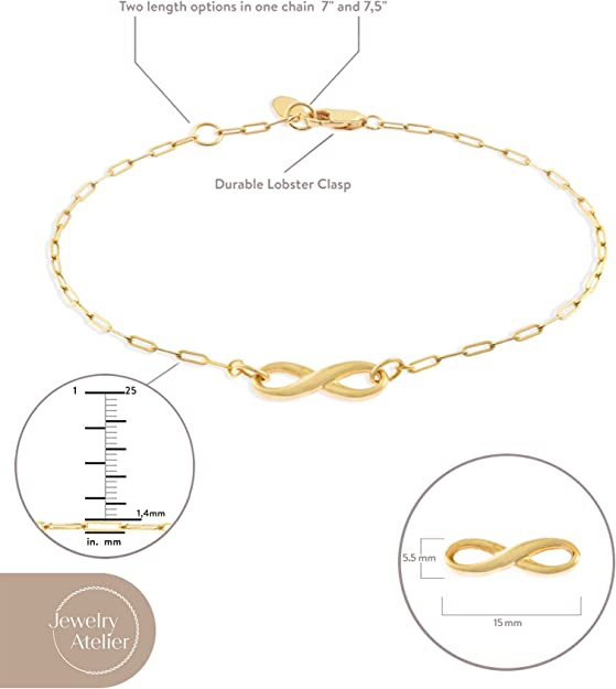 Infinity Bracelet - Jewelry Atelier