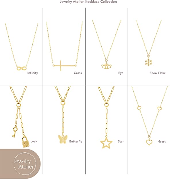 Infinity Pendant Necklace - Jewelry Atelier
