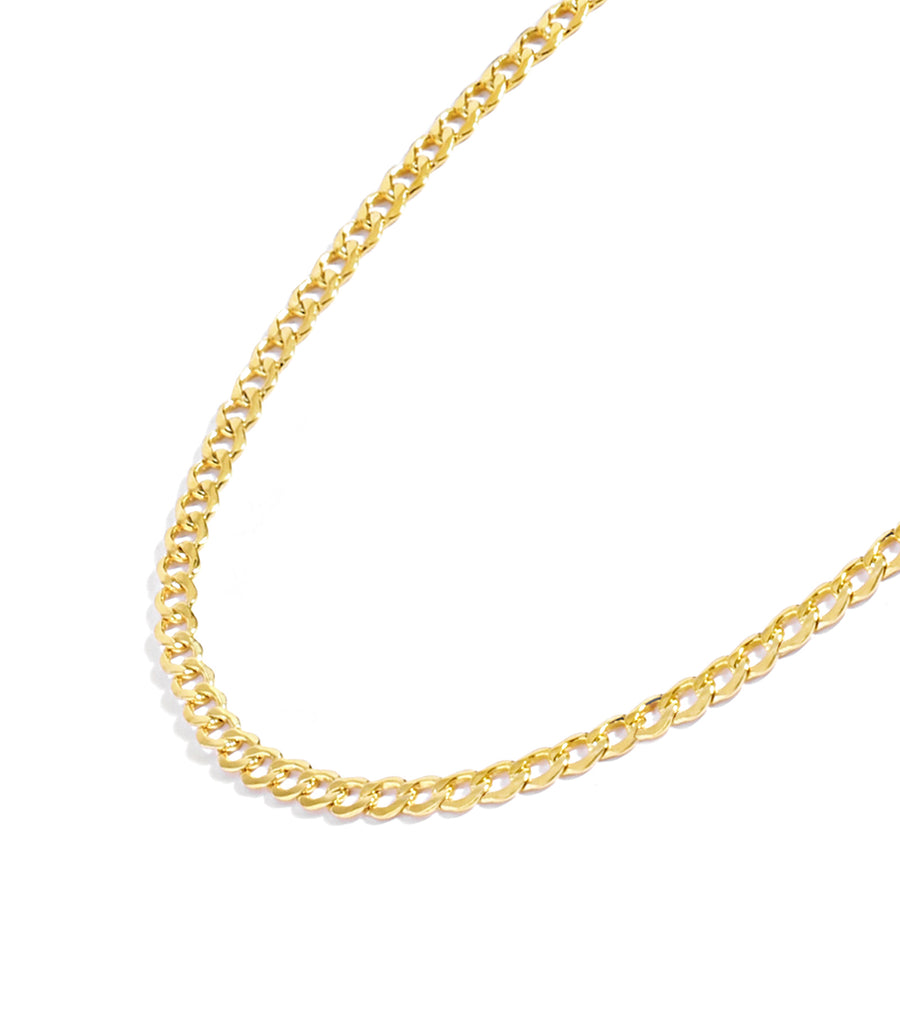 Curb Chain Necklace (2.7mm) - Jewelry Atelier