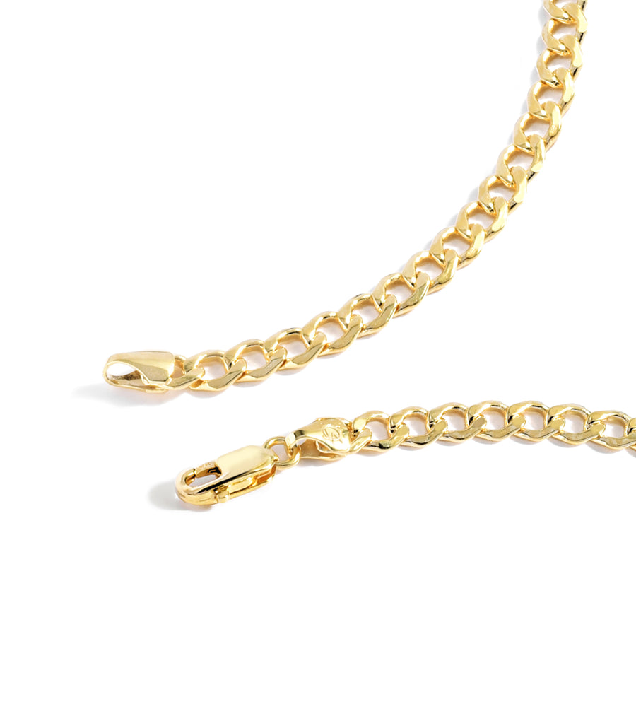 Curb Chain Necklace (5.5mm) - Jewelry Atelier