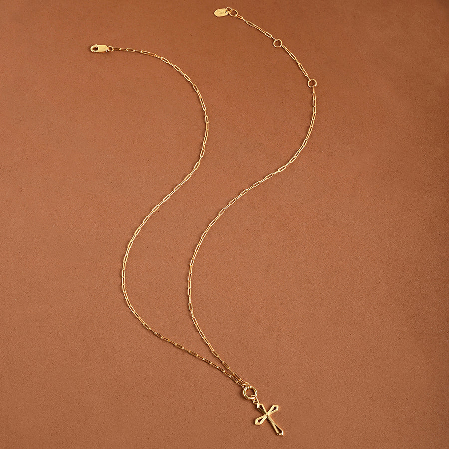Nostalgic Cross Pendant Necklace