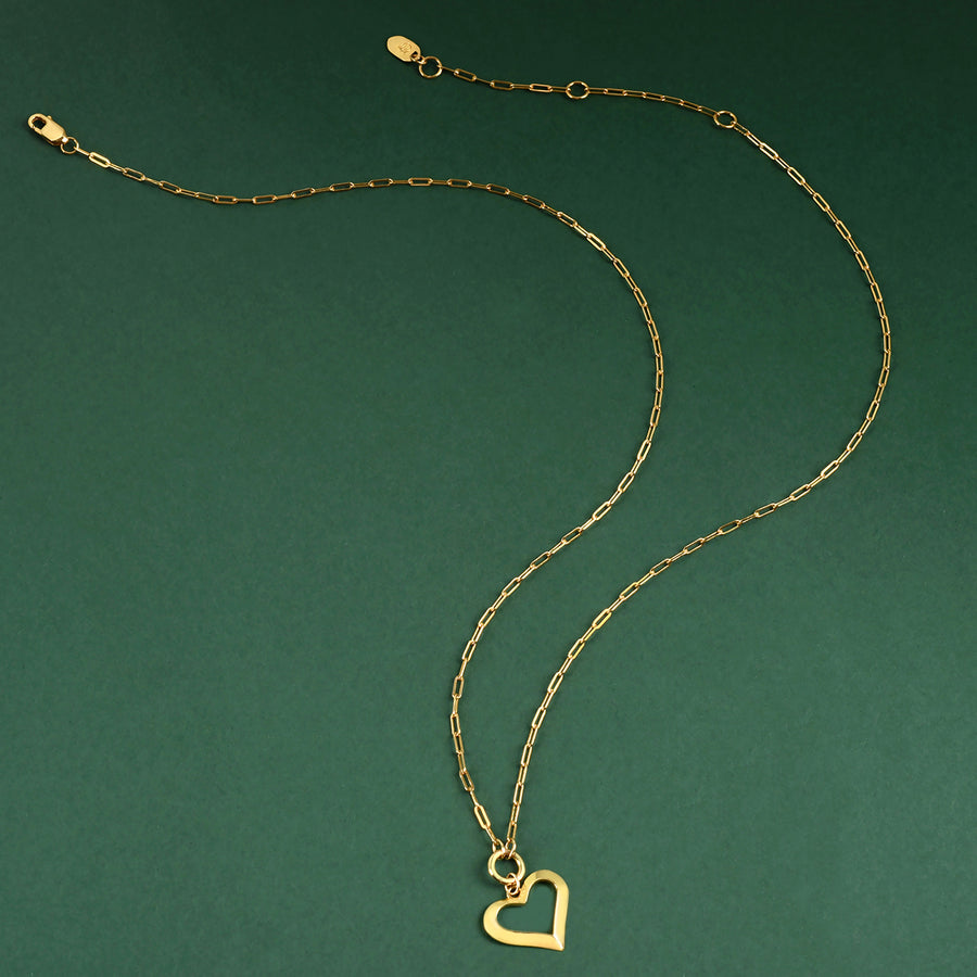 Classic Heart Pendant Necklace – Jewelry Atelier