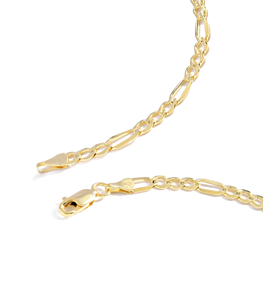 Figaro Chain Necklace (2.8mm) - Jewelry Atelier