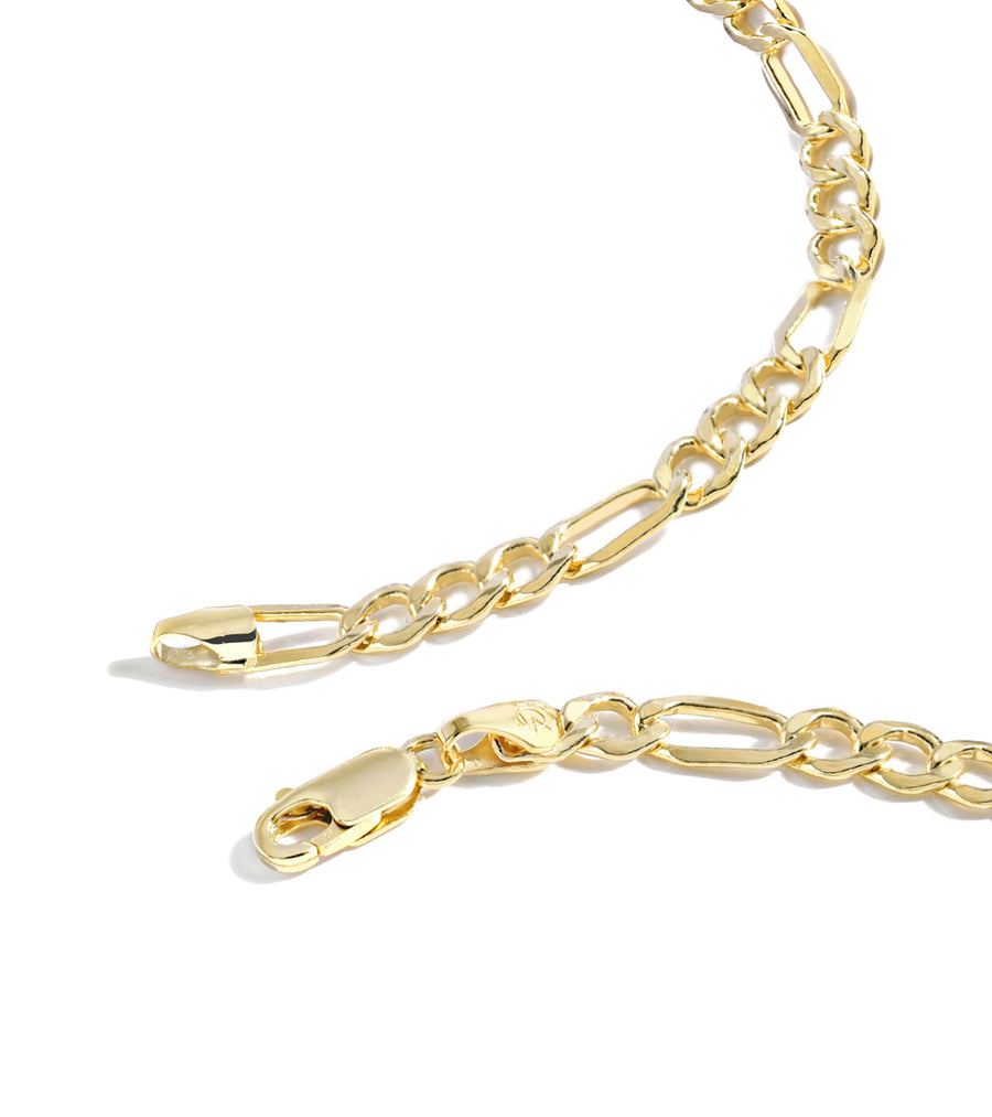 Figaro Chain Necklace (5.6mm) - Jewelry Atelier