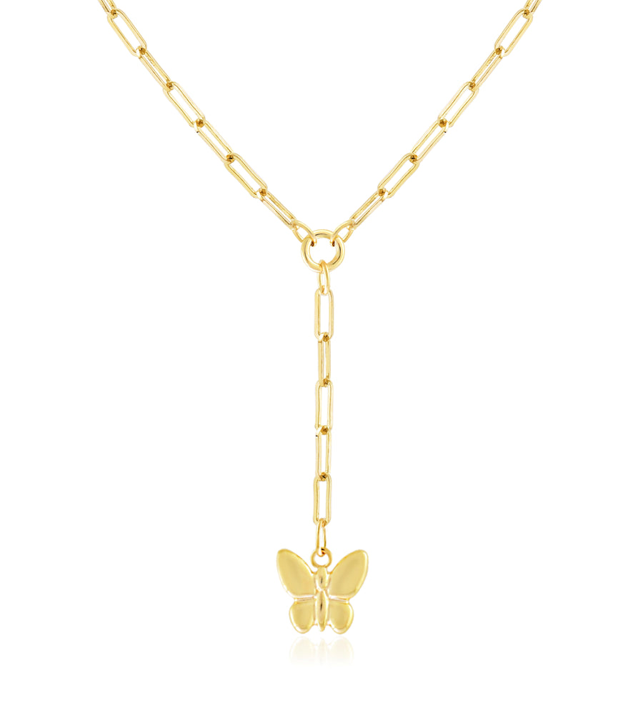 Butterfly Pendant Necklace - Jewelry Atelier