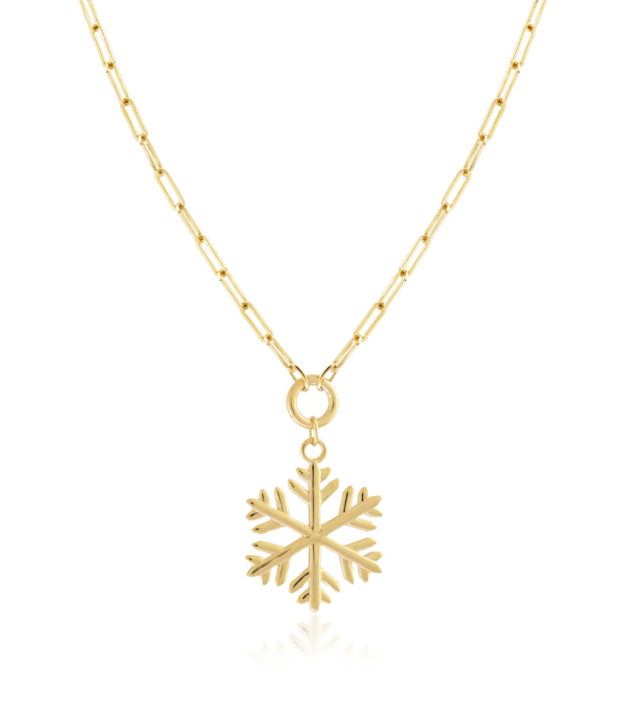 Snowflake Pendant Necklace - Jewelry Atelier