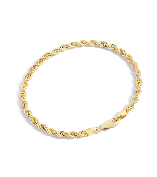 Rope Chain Bracelet (3.8mm) – Jewelry Atelier