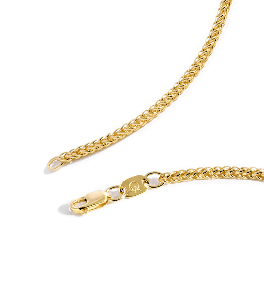 Palm Chain Necklace (2.5mm) - Jewelry Atelier
