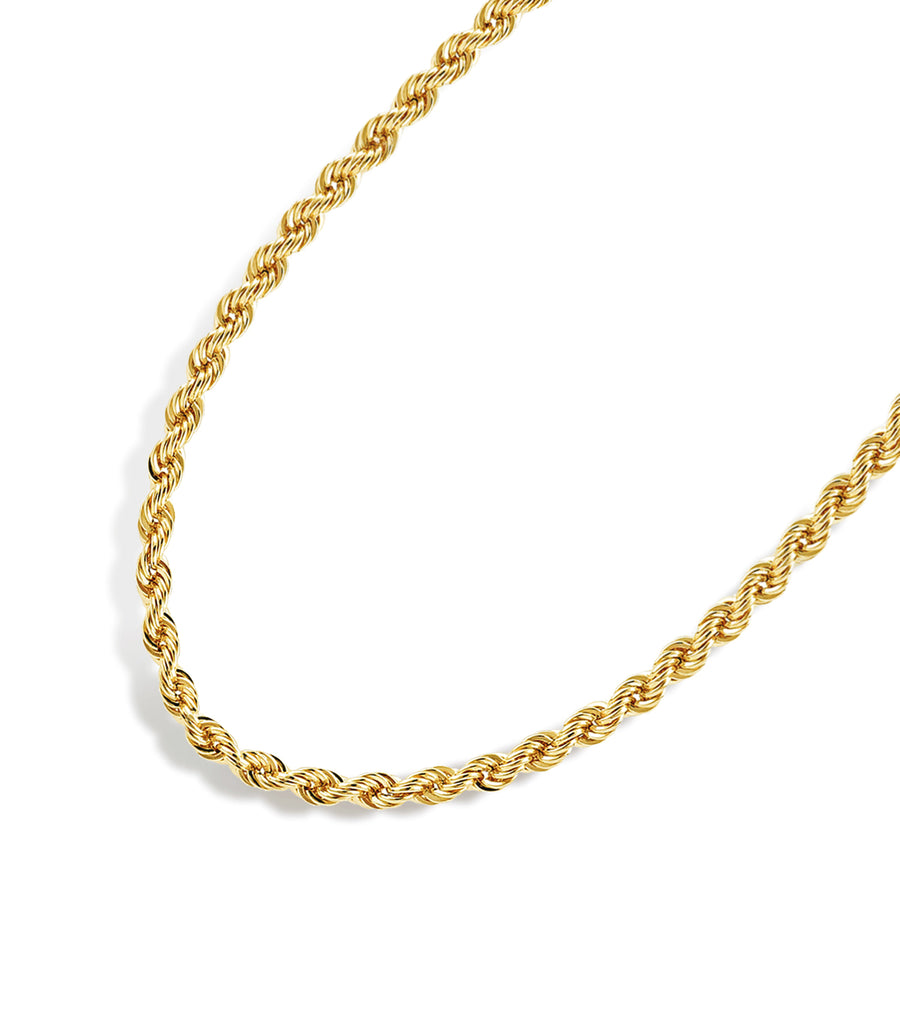 Rope Chain Necklace (2.1mm) - Jewelry Atelier