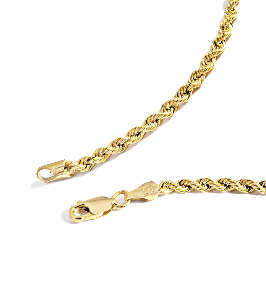 Rope Chain Necklace (2.7mm) - Jewelry Atelier