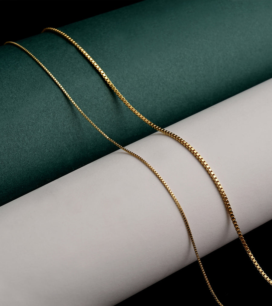 Box Chain Necklace (1.7mm) - Jewelry Atelier